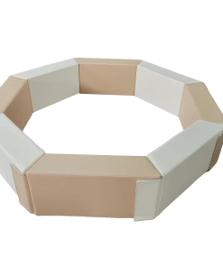 The soft play octagon ball pit